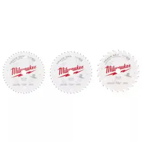 Milwaukee 445048499424 6-1/2 Inch Assorted Carbide Track Saw Blades 3-piece