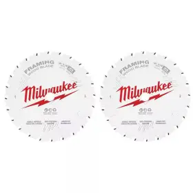 Milwaukee 445050123133 6-1/2 Inch X 24-tooth Framing Circular Saw Blade 2-pack Milwaukee 445050123133 6-1/2 Inch X 24-tooth Framing Circular Saw Blade 2-pack