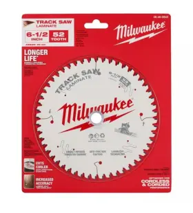 48-40-0643 Milwaukee 6 1/2 52t Laminate Track Saw Blade 6.5 Inch