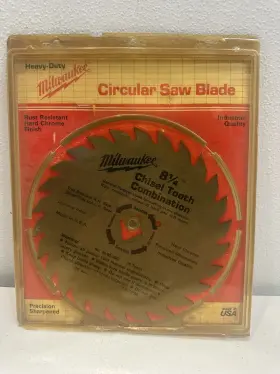 48-40-1823 Milwaukee 8-1/4 Inch Chisel Tooth Combination Circular Saw Blade