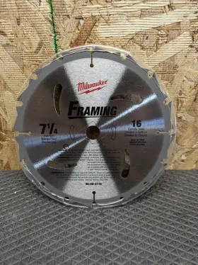 48-40-4116 Milwaukee Lot Of 17 Bulk 7-1/4 Inch X 16t Carbide Saw Blade