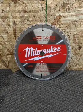 48-40-4127 Milwaukee 7-1/4 Inch 40t Fine Finish Miter Saw Blade New