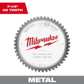 48-40-4235 Milwaukee 7 1/4 Inch Metal Cutting Circular Saw Blade 48t Model#