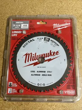 48-40-4237 Milwaukee 7-1/4 Inch Metal Cutting Circular Saw Blade
