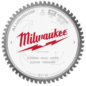 48-40-4345 Milwaukee 8 Inch Aluminum Cutting Circular Saw Blade