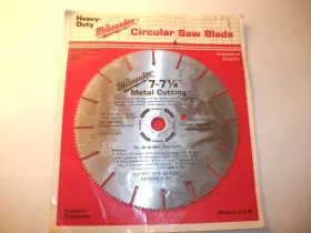48-40-6661 Milwaukee Metal Cutting Circular Saw Blade 7-7-1/4 Inch / #48-40-6661 - 144 Teeth