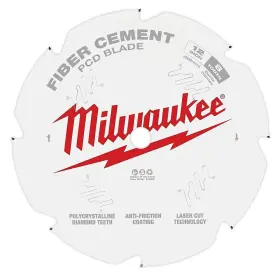 48-40-7020 Milwaukee 12 Inch Pcd/fiber Cement Circular Saw Blade