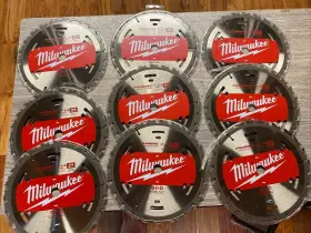 48-41-0710 Milwaukee 9 Framing Circular Saw Blades 7-1/4 24 Tooth -48-41-0710 New