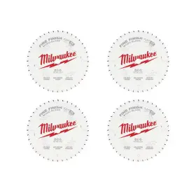Milwaukee 744110434682 7-1/4 Inch X 40-tooth Fine Finish Circular Saw Blade 4-pack