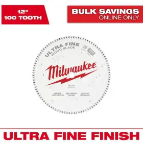 Milwaukee 744759109934 12 Inch X 100-tooth Ultra Fine Finish Circular Saw Blade