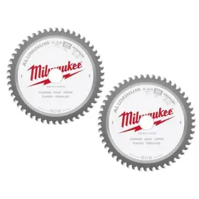 Milwaukee 888234574548 5-3/8 Inch X 50 Carbide Teeth Aluminum Cutting Circular Saw 2-pack
