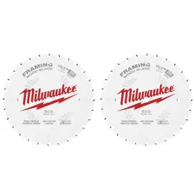 Milwaukee 888234612134 10-1/4 Inch X 28 Carbide Teeth Framing Circular Saw Blades 2-pack