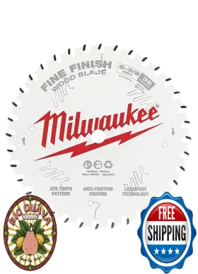 B07gbcv4yw Milwaukee 5-3/8 Inch 36t Fine Finish Circular Saw Blade