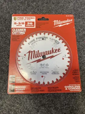 48-40-0524 Milwaukee Tool 5-3/8 Inch 36t Fine Finish Circular Saw Blade