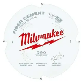 48-40-7000 Milwaukee Tool 7-1/4 Inch Pcd/fiber Cement Circular Saw Blade