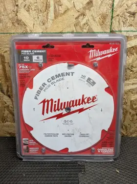 48-40-7010 Milwaukee Tool 10 Inch Fiber Cement Pcd Blade