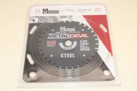 102513 Mk Morse New Metal Devil Steel Circular Saw Blade 5-3/8ftft X 32t 10mm 20mm 5/8
