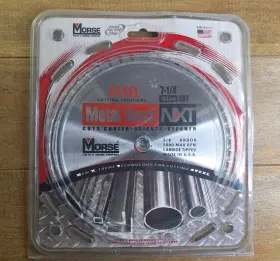 101356 Mk Morse 102636 Metal Devil Carbide Tip Circular Saw Blade 7-1/4ftft X 48t 5/8 Inch