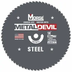 102841-wwg Morse Circular Saw Blade 14 In 66 Teeth