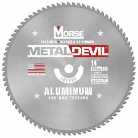 102865-wwg Morse Circular Saw Blade 14 In 80 Teeth