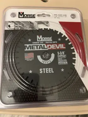 Csm53832fsc Morse Skill Saw Blade Lot Of 7