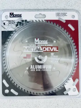 Instcs1072n Morse Metal Devil 10 Inch 72t Aluminum And Non-ferrous Blade