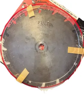 4938 Multiple Vintage Fulton Saw Blade 10 Inch Table/miter Carbide