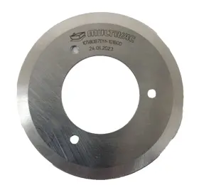 105808701h101600 Multivac Qty 10 Machining Circular Knife Blade 3.5 Inch Diameter