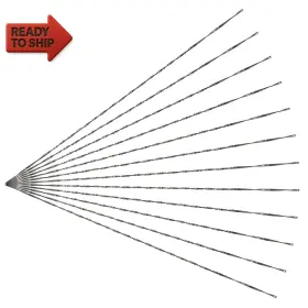 Murtenze 445011156163 12pcs Spiral Scroll Saw Blades Plain End Assortment For Wood Metal