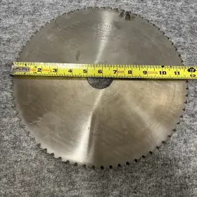 28433-90 Napco Nap Tools 12 Inch Dia. 1-3/4 Bore 72 Tooth Carbide Tipped Circular Saw Blade Used