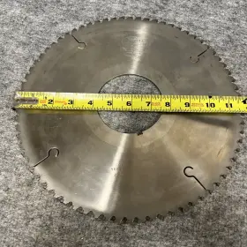 44842-95 Napco Nap Tools 12 Inch Dia. 3-1/2 Bore 72 Tooth Carbide Tipped Circular Saw Blade Used
