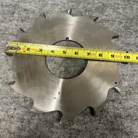 44700 Naptools Nap Tools 10 Inch Dia. 3-1/2 Bore 12 Tooth Carbide Tipped Saw Blade New