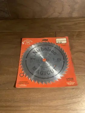 80566 Nicholson 8 Thru 8-1/4 Inch X 30-tooth Combination Circular Saw Blade New