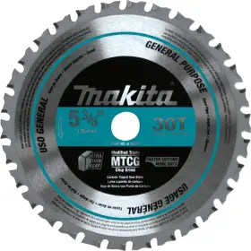 A-95037 Nobrand Makita Tct Saw Blade 5-3/8-inch By 5/8-inch 30t