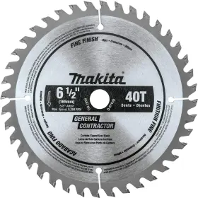 D-67038 Nobrand 6-1/2 Inch 40t Carbide-tipped Circular Saw Blade