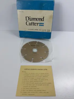 Noritake 724901-8b Diamond Cutter Segmented Gold Narrow Part 105x1.6x20