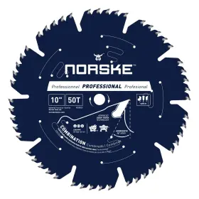 Ncsbs429 Norske 628204604291 Tools 10 Inch 50t Socktooth Circular Combination Saw Blade 5/