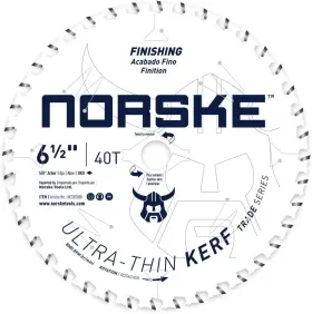 Norske 744759590497 Tools Thin Kerf Ultra Fast Crosscutting Saw Blade With Maximum Battery Ef