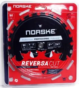 Ncsbp293 Norske J - 8-1/4 Inch X 24t Reversacut Twin Tooth Blade #ncsbp293