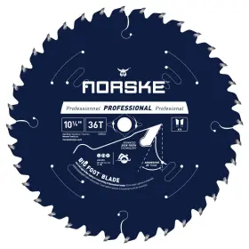 Ncsbs421 Norske Tools 101/4 Inch 36tooth Beam Saw Blade With 5/8 And Diamond Knock