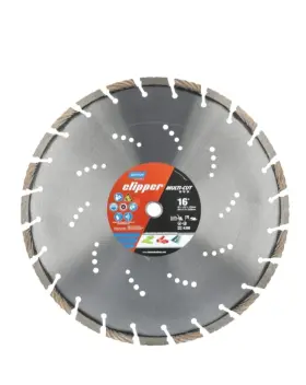 16125 Norton 16 Inch X 0.125 . 1 /20 Mm Clipper Multicut Wet/dry Diamond Blade