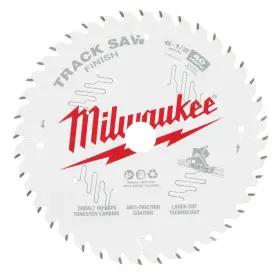 48-40-0625 Nvvbik 781468242545 Fits Milwaukee 6-1/2 Inch 40t Anti Friction Finish Track Saw Blade