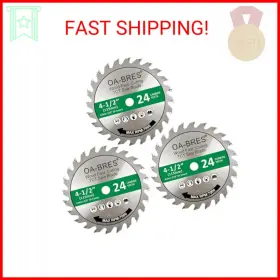 Oa-bres 445053740764 5-1/2 Inch 36 Tooth Atb Finishing And Trimming Saw Blade Cordless Trim Blad