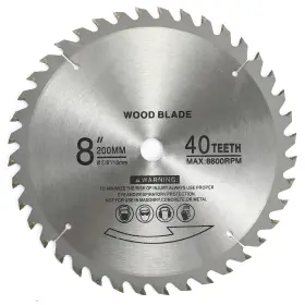 Ohmmonburged 445033163187 8 Inch 40 Teeth Carbide Tip Wood Cutting Circular Saw Blade Table Miter Sa