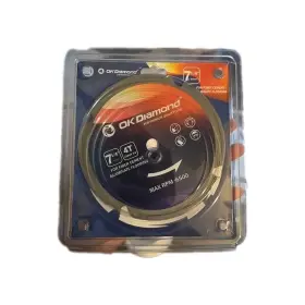 Ok Diamond 445040931977 Okdiamond 7-1/4 Inch X 4t Pcd Polycrystalline Tcg 4 Tipped Hardie Fiber C