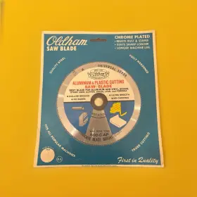600-c-ap Oldham Saw Blade Aluminum And Plastic Cutting 6x Nos
