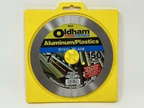 700ap Oldham 7 Inch X 150 Tooth Steel Saw Blade For Aluminum Plastics Made In Usa