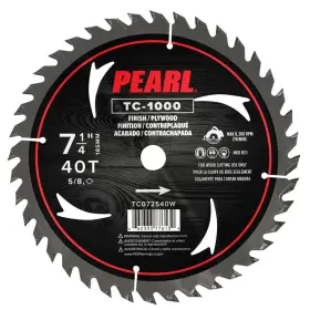 Pearl Abrasive Co. B0cqnhr8np Co. Carbide Tooth Wood Blade 7-1/4 40t 5/8 Dm Pack Of 10