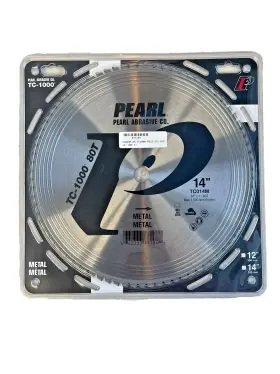 Tc-1000 Pearl Tc014m Mild Steel Carbide Tipped Blade 14 80t 1 Arbor