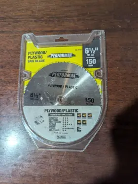 252-6646 Performax Plywood / Plastic 6 1/2 Inch Saw Blade 150 Teeth New